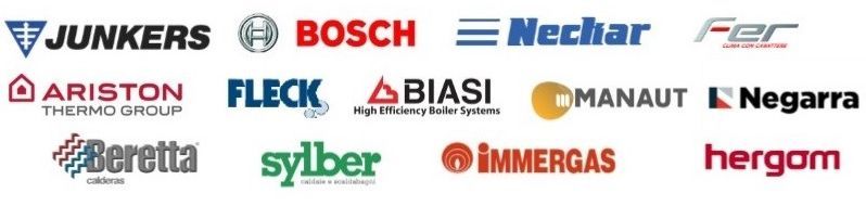 Logotipos de marcas de calefacciones